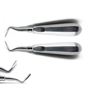 เครื่องมือถอนฟันแบบแมนนวล Right Root Tip Heidbrink Root Elevator ทำจากสแตนเลส สำหรับการผ่าตัดช่องปาก - Product Image 2