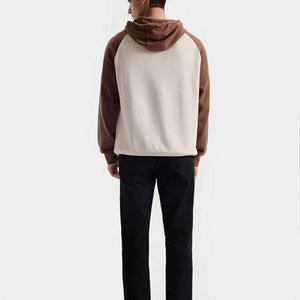Meilleur pull à capuche pour l'hiver, streetwear pour homme, coupe classique, 100% coton molletonné, poche kangourou unie - Product Image 3