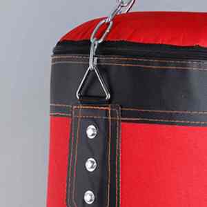 Sac de frappe professionnel robuste avec remplissage en PU/PVC et sable pour les salles de sport à domicile - Product Image 3