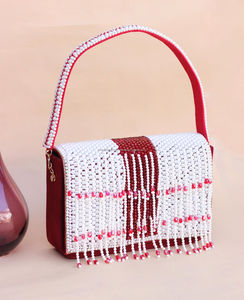 Bordado de lujo Embrague de noche Fiesta pequeña y accesorio de boda Patrón cuadrado Venta caliente en Bahrein y Canadá - Product Image 6