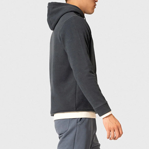 Sudadera con Capucha Extra Grande para Hombre, de Algodón Grueso y Felpa, Hombros Caídos, Estilo Urbano Informal, Ropa Personalizada OEM - Product Image 3