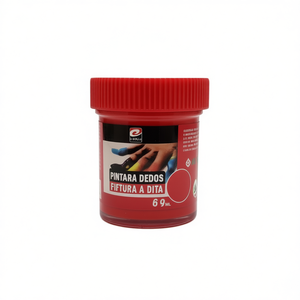 Peinture pour doigts 50 ml – Gouache noire pour peinture sur papier - Product Image 1