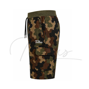 Nouveautés : Shorts de bain Awrah pour hommes en polyester/coton, décontractés, respirants, séchage rapide, taille élastique – Fabricant - Product Image 3