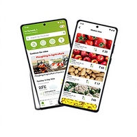 先进的有机农业电子商务应用程序开发，可实现农场到家庭送货、智能库存管理以及多供应商市场平台