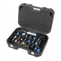 Kit de Prueba de Presión para Sistemas de Refrigeración, con Purga al Vacío y Recarga de Refrigerante, Ajuste Universal, Certificado ISO, Herramienta de Reparación Automotriz, en Inglés