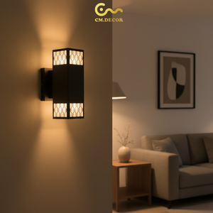 โคมไฟติดผนัง LED สแตนเลสเกรดพรีเมียม CM Decor สำหรับใช้ภายในและภายนอกอาคาร กันน้ำ - Product Image 3