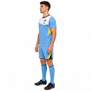 Uniforme de fútbol cómodo con material transpirable, costuras duraderas y ajuste atlético para cada jugador. - Product Image 6