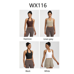 Ropa Deportiva para Mujer, Camiseta de Yoga sin Costuras de Color Sólido, Manga Larga, Top Corto para Entrenamiento, Secado Rápido, Transpirable, Conjuntos de Yoga - Product Image 6