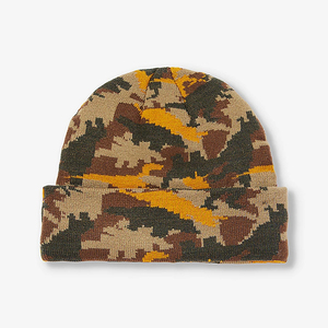 Gorro de punto personalizado con logotipo, venta al por mayor, OEM, alta calidad, para adultos, 100% acrílico, gorro holgado de invierno, proveedor. - Product Image 5