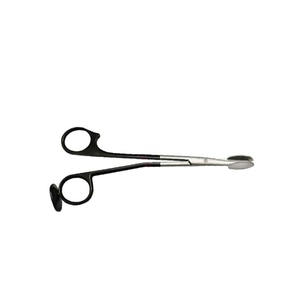 กรรไกรตัดแผ่นหน้าตัดพิเศษหยักสีดำเป็นเครื่องมือที่มีความแม่นยำสำหรับการทำศัลยกรรมพลาสติกและทำใหม่ - Product Image 3