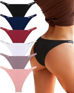 Braguitas de Bikini Negras Sexys para Mujer, Cintura Alta, Sin Costuras, Transpirables, de Spandex, Nailon y Tejido Jersey - Product Image 2