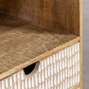 Mesita de noche Vandana Arion Sierra de madera de mango - Product Image 6