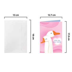 Tarjeta 3D Pop-Up para Parejas, Tarjeta de Felicitación Hecha a Mano con Tema de Amor, Tarjetas 3D Pop-Up, Manualidades de Papel con Diseño de Animales y Amor - Product Image 2