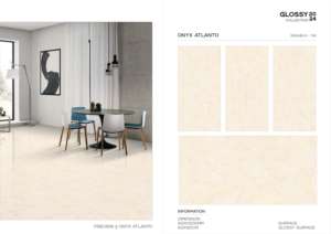 Azulejo de Porcelana Brillante de Lujo 600x1200, Formato Grande, Superficie Pulida Premium, para Pared y Suelo, Diseño Moderno para Interiores y Exteriores Plus - Product Image 4