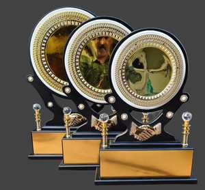 Trofeo elegante de madera premium, placa de madera grabada personalizada para eventos corporativos, competiciones deportivas - Product Image 6