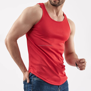 Camiseta sin Mangas de Algodón Personalizada con Logotipo para Hombre, para Gimnasio, Entrenamiento Físico, Camiseta Interior sin Costuras para Fisicoculturismo - Product Image 6