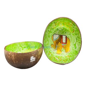 100% artisanat vietnamien bols uniques en coquille de noix de coco écologiques et prêts à l'exportation en vrac - Product Image 1