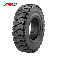 APEX 12-Zoll Vollgummireifen für Kompaktlader |   Pannensichere Offroad-Industriereifen