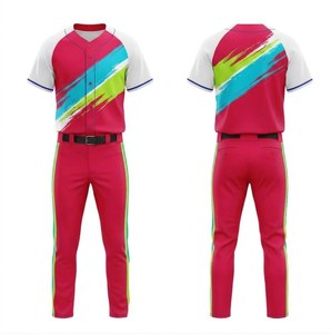 Uniformes de baseball de bonne qualité, très demandés, en polyester, style personnalisé, respirants et confortables - Product Image 5