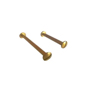 Tornillo de Archivo de Latón de Alta Resistencia con Acabado Liso para Archivos, Libros y Documentos, Uso en Oficinas y Comercial - Product Image 2