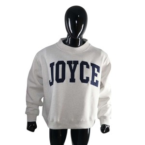 Sweat-shirt à col rond imprimé Joyce pour femme, 100% coton tricoté, manches longues, style automne - Product Image 6
