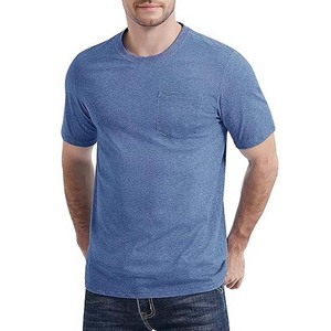 เสื้อยืดคอกลมผ้าวิสคอสและผ้าฝ้าย100% สำหรับผู้ชายเป็นมิตรกับสิ่งแวดล้อมระบายอากาศได้ป้องกันการเกิดขน - Product Image 1