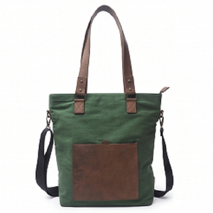 <b>Leather</b> Tote Bag Men <b>Briefcase</b> Laptop Messenger Durable Waterproof Zipper Outdoor Fashionable Premium Gift Office Commute Travel - Product Image 1