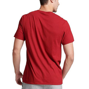 Camiseta de Algodón Orgánico de Bambú Personalizada de Color Naranja, Transpirable, con Estampado Personalizado en el Cuello, Camiseta de Calidad - Product Image 6