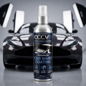 CCCV8 Long Lasting Quick <b>Spray</b> CAR-AUTO CERAMIC COATING Polysiloxane Nano Protective Barrier 9H Hardness 250ml ECOWAY Vehicle - Product Image 5