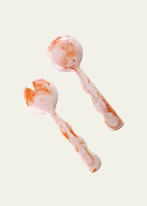 Cuillère de service réutilisable en résine artisanale de luxe TCE, couverts décoratifs haut de gamme, personnalisables, cadeau pour la maison, la salle à manger, l'hôtel, le restaurant - Product Image 3