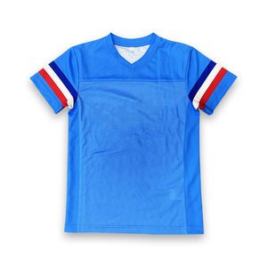 เสื้อยืดถักตาข่ายแบบใหม่ สั่งทำได้ตามต้องการ สตรีทแวร์สุดหรู ทรงปกติ คอวี สำหรับผู้ชาย ขายส่ง OEM - Product Image 1