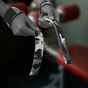 Sangles de poignet antidérapantes pour la musculation, design de logo personnalisé, sangles de levage pour la musculation en salle de sport - Product Image 5