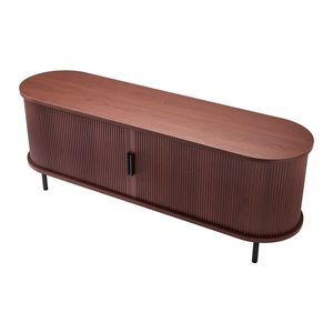 Mobile TV Boho con Centro Intrattenimento, Consolle Multimediale Regolabile con Spazio di Archiviazione, Fino a 58 Pollici, Capacità di Carico 350 Libbre - Product Image 1