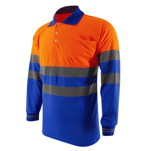 Custom <b>Hi</b> <b>Vis</b> Reflective Breathable Polyester/Cotton Unisex <b>T</b>-<b>Shirt</b> for Construction Workwear Quick Drying - Product Image 3