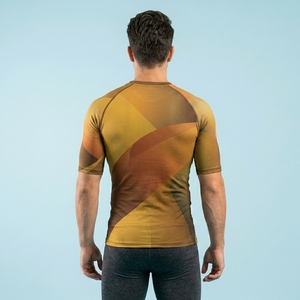 Camiseta Deportiva de Compresión Personalizada para Hombre, Manga Corta, Ligera, para Entrenamiento, Fitness, Running y Ejercicio - Product Image 2