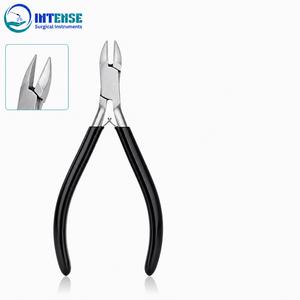 Pince coupante latérale professionnelle pour bijoux, coupe-fil de précision en acier inoxydable avec poignée noire confortable - Product Image 6