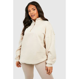 Sweat-shirt oversize en coton de qualité supérieure, personnalisable avec logo imprimé, col rond vintage en polyester pour homme - Product Image 1