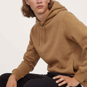 เสื้อฮู้ดแบบสวม Unisex ผ้าฝ้าย 100% สำหรับฤดูหนาว ผ้าฟลีซอุ่นสบาย มีเชือกผูก ปรับแต่งลายพิมพ์ ปักโลโก้ สำหรับผู้ชาย เป็นมิตรกับสิ่งแวดล้อม กันน้ำ - Product Image 6