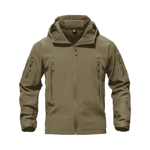 Men's Rain <b>Jacket</b> <b>Soft</b> <b>Shell</b> Winter Warm Fleece Lined Waterproof Outdoor <b>Jacket</b> Long Winter Coat Rain <b>Hood</b> Hiking - Product Image 1