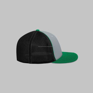 Nouveau design de chapeau unisexe en maille de qualité supérieure avec patchs de broderie personnalisés pour les activités de plein air chapeau de camionneur à panneau - Product Image 3