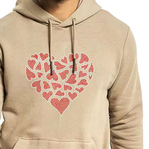 Sudaderas con Pedrería para Hombre, Diseño Personalizado, Ropa de Invierno, Sudaderas con Pedrería para Uso en Exteriores, Sudaderas Básicas con Pedrería para Hombre - Product Image 5