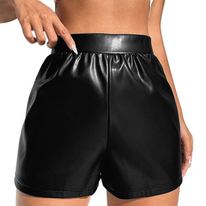 Custom Made Wholesale Women's Genuine Leather Shorts-Breathable Eco-Friendly New Design Customizable Size and logo - Product Image 1