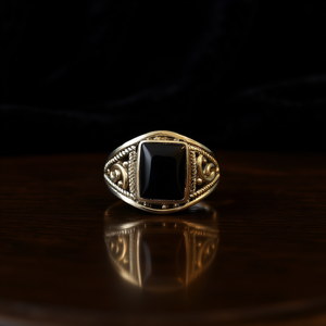 แหวนออนิกซ์สีดำ 3.3 กรัม - Product Image 3