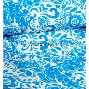 Vêtements pour filles en tissu 100% coton pur, faits à la main, imprimés au bloc, écologiques, séchage rapide, respirants, tissés, légers, vente en gros - Product Image 1