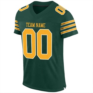 Custom American Football Jersey <b>Short</b> Sleeve V Neck <b>Mesh</b> Uniform Shirt Team Name Number Print for Youth Adults Team Jersey - Product Image 4