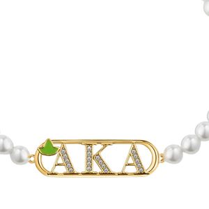 White Pearl Beaded <b>Adjustable</b> <b>Bracelet</b> with Gold Tone Letter Charm Detail Stylish Fashion Jewelry Accessory for Women Wedding - Product Image 2