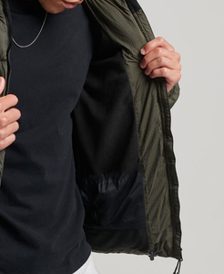 Winter 2026 Wholesale Custom Printed Puffer <b>Jacket</b> for Men Customized Casual Winter Polyester Bubble <b>Jacket</b> for Men with Pockets - Product Image 6