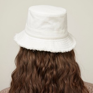 2026 Wholesale Frayed Raw Hem White denim Bucket <b>Hat</b> Cotton Vintage Distressed Fisherman <b>Hat</b> <b>Men</b> Women - Product Image 2