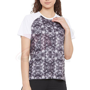 Ropa de moda ligera y transpirable para un estilo de vida informal y cómodo, camiseta estampada para mujer, Top informal de moda para viajes - Product Image 5