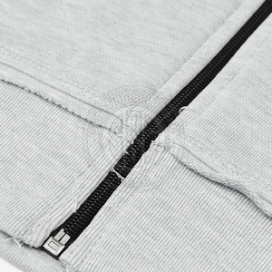 Stylish Full Zip Hoodie For Men Soft Fabric Lightweight Comfortable Fit Ideal For Streetwear Basics - Product Image 3